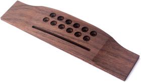 Cavalete p/ violão 12 cordas rosewood ronsani 1283 Cavalete p/ violão 12 cordas rosewood ronsani 1283