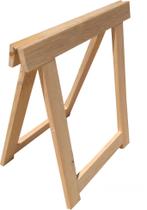 Cavalete Para Mesa, Decoração Madeira de Eucalipto Reforçado 69x69 Cm NeonX Cavalete Para Mesa, Decoração Madeira de Eucalipto Reforçado 69x69 Cm NeonX