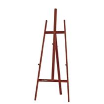 Cavalete Porta Quadros Madeira Pinus Cor Mogno 1,50 Metros Referência 2404 SOUZA Cavalete Porta Quadros Madeira Pinus Cor Mogno 1,50 Metros Referência 2404 SOUZA