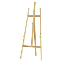 Cavalete Porta Quadros Madeira Pinus Cor Natural 1,8 metros Referência 2403 - Souza