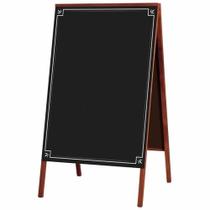 Cavalete standard negro 70x50 decorado - souza Cavalete standard negro 70x50 decorado - souza