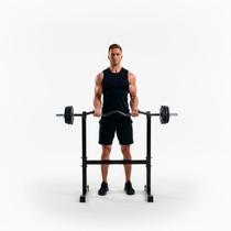 Cavalete Suporte para Barra SUPINO BICEPS Academia Estúdio Reforçado