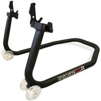 Cavalete Traseiro Coyote Modelo TOP para Motos Com Suporte / Slider de Balança - Preto