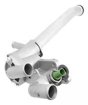 Cavalete Válvula Termostática Alumínio Com Sensor Verde Vw Fox Gol Voyage Golf Polo Saveiro Audi A4