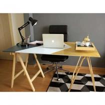 Cavaletes Par Apoio De Tampos Mesas 80cm