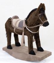 Cavalinho Balanço Brinquedo Fazendinha Cavalo De Sela