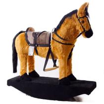 Cavalinho de balanço poney infantil p/crianças de 1 a 3anos