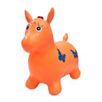 Cavalinho infantil upa upa de borracha com som 56cm