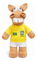 Cavalinho Pelúcia Brasil Camisa 10 Copa Torcedor 2026 55cm