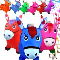 Cavalinho upa upa brinquedo pula pula musical selo inmetro cor