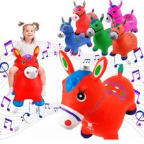 Cavalinho Upa Upa Procotó Pula Pula Musical Brinquedo Infantil - Cores Sortidas