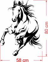 CAVALO - Adesivo Decorativo para Parede, vidro e afins - 58X80cm CAVALO - Adesivo Decorativo para Parede, vidro e afins - 58X80cm