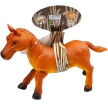 Cavalo Borracha Com Som Grande - Brinquedo Animais