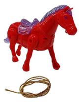 Cavalo Cavalinho Brinquedo Animal Eletrônico C/sim Luz Anda
