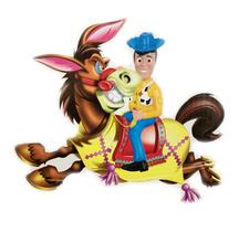 Cavalo Com Movimento Som Boneco Cartoon Electric Xerife Wood toy story Brinquedo Infantil Criança Menino - TOP BRINK