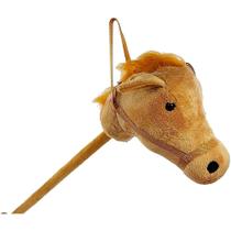 Cavalo de Pau com Som e Rodas 95 cm - Lovely Toys (Bege)