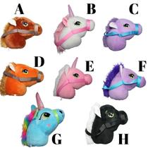 Cavalo de Pau Pelucia Com Som Modelos - Animais Cavalo de Pau Pelucia Com Som Modelos - Animais