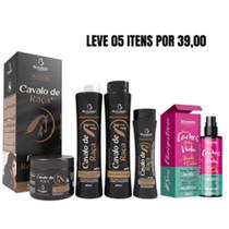 Cavalo de Raça 4 itens e Spray Meus Cachos minha Vida Veganon Cavalo de Raça 4 itens e Spray Meus Cachos minha Vida Veganon