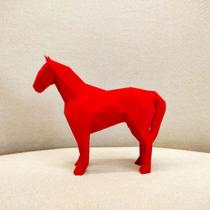 Cavalo Decorativo 20 Cm / Enfeite, Cavalinho - Toque 3d