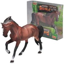 Cavalo em Miniatura Marrom Escuro Coleção Animais Selvagens