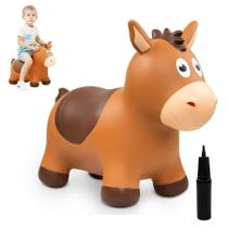 Cavalo Inflável Bouncy Horse ZOOJOY para Crianças (18 Meses a 6 Anos)