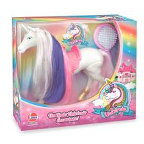 Cavalo Unicórnio Encantado com Escova - Líder Cavalo Unicórnio Encantado com Escova - Líder