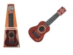 Cavaquinho de Plástico Brinquedo Pop Star 26cm Viola - Ark Cavaquinho de Plástico Brinquedo Pop Star 26cm Viola - Ark