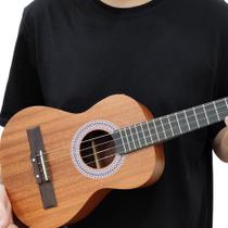 Cavaquinho Elétrico Malibu CTMM-E Mogno Fosco Com Afinador e Saída P10