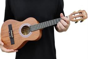 Cavaquinho Malibu Acústico Aço CTMM Mahogany Fosco Com Cordas Solez