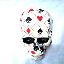 Caveira Cartas Decoupada- Art Skull - ArtSkull