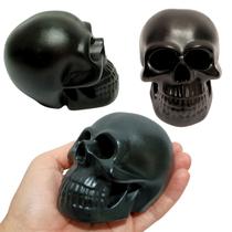 Caveira Crânio Em Resina Peso Para Papel Ou Decoração Arte Caveira Crânio Em Resina Peso Para Papel Ou Decoração Arte