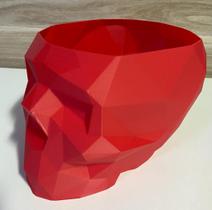 Caveira Low Poly Geométrica Porta Treco em impressão 3D - Art3dhome
