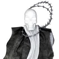 Caveira para Enfeitar Decorar dia das Bruxas Festa Halloween