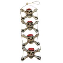 Caveira Pirata para Decoração Caveira Pirata para Decoração