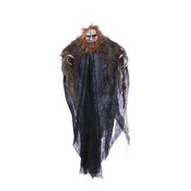 Caveira zumbi linconcom roupa preto 61cm