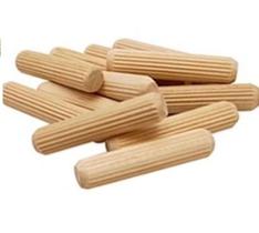 Cavilha De Madeira 8 X 30 Mm Embalagem C/ 200