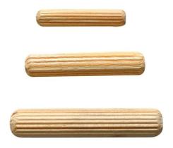 Cavilha De Madeira Para Móveis 8x30 1 Pacote C/100 Cavilhas