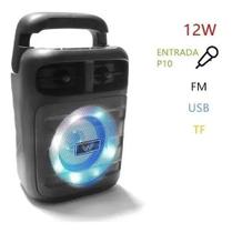 Caxinha Caixa De Som Bluetooth Mp3 Usb Fm Pc Celular 12w