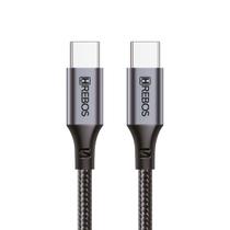 CB-363 C - Br - Cabo Turbo Midnight - Type-C x Type-C - 2Mts - Branco
