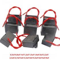 CBB61 começando capacitores para o motor do fã, 450V C.A., 5 PCes, 0.5uf, 1uf, 1.5uf, 3uf, 4uf, 8uf