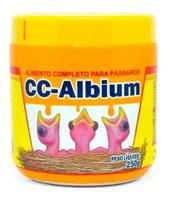 Cc Albium 250g Papa Papinha P/ Filhotes De Pássaros Biotron