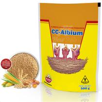 Cc Albium 500g Biotron Alimento Papa Para Criar Filhotes Aves e Pássaros