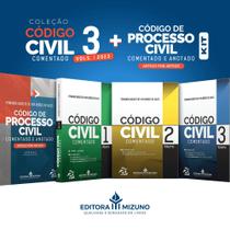 CC COMENTADO 3 Vols. + NCPC COMENTADO 2023 (KIT) - Editora Mizuno