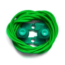 CC-CoolLace Cadarço Elastico Verde Fluorescente - CiaCool