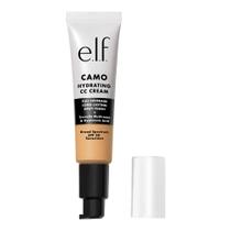 CC Cream e.l.f. Hydrating Camo SPF 30, cobertura total, média, 330 W