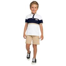 CConjunto Infantil Menino Verão Camisa e Bermuda Milon 2000206