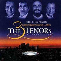 CD 3 Tenores - Concerto 1994 - Carreras, Domingo, Pavarotti - Warner Music