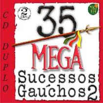 CD - 35 Mega Sucessos Gauchos 2 (cd duplo)