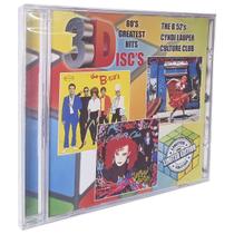 Cd 3disc's 80's greatest hits the b 52's cyndi lauper culture club