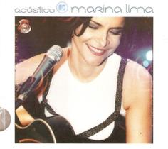 CD AcústicoMTV Marina Lima. - EMI